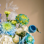 Load image into Gallery viewer, Baby Blue Grand Flower Bag
