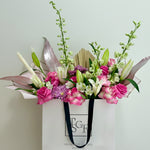 Load image into Gallery viewer, Cherry Blossom Large Flower Bag