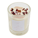 Load image into Gallery viewer, Rose Quartz Crystal 'Love' Pomegranate & Musk Scented Candle