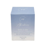 Load image into Gallery viewer, Lapis Lazuli Crystal 'Abundance' Basil & Lime Scented Candle