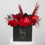 Load image into Gallery viewer, Rouge Luxe Large Flower Bag