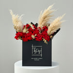 Load image into Gallery viewer, Ruby Pampas Large Flower Bag