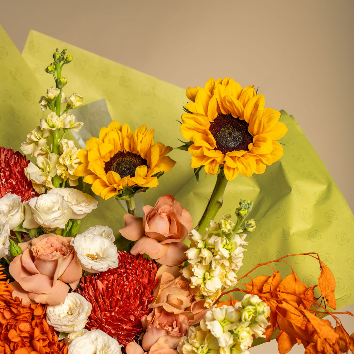 Amber orchard grand flower bag