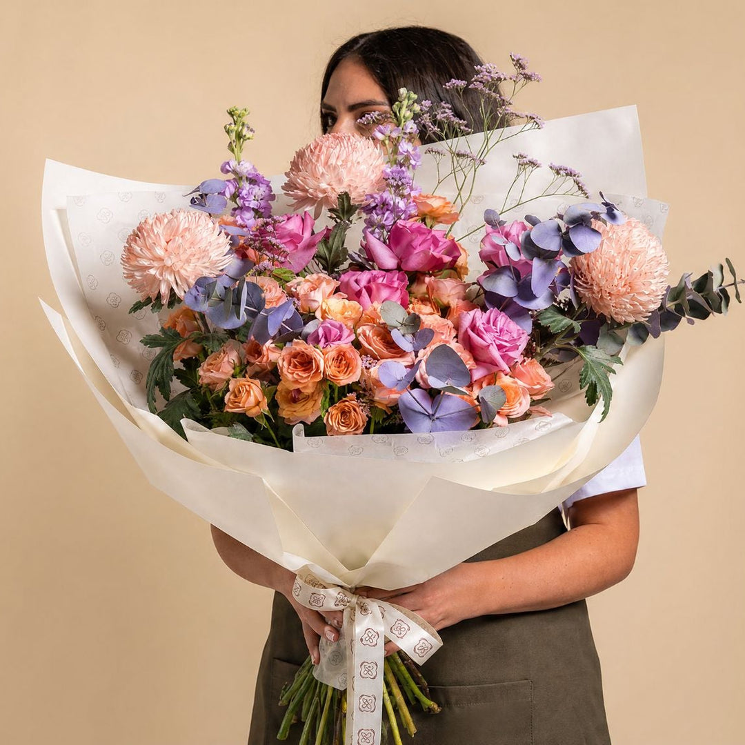 Coral Haze Bouquet