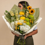 Load image into Gallery viewer, Sunset Sunflower Bouquet
